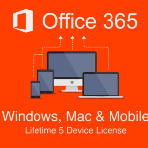 Office 365 Professional Plus License – 5 Devices